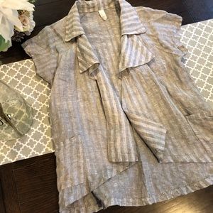 Chalet Linen cardigan